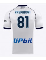 SSC Napoli Giacomo Raspadori #81 Venkovní Dres 2023-24 Krátký Rukáv